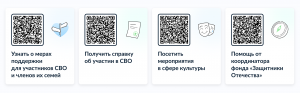Меры поддержки для защитников Отечества!